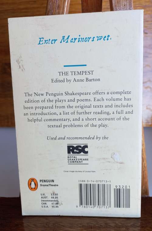 The Tempest by William Shakespeare