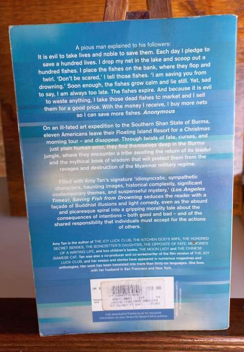Saving fish from drowning by Amy Tan