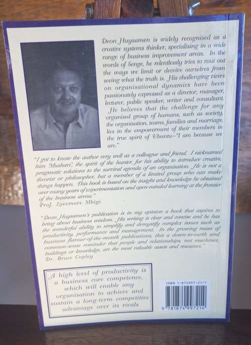 Rehumanised productivity improvement by Deon Huysamen