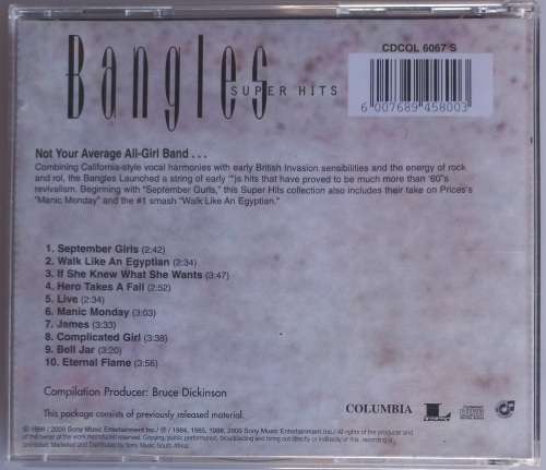 Bangles - Super hits cd