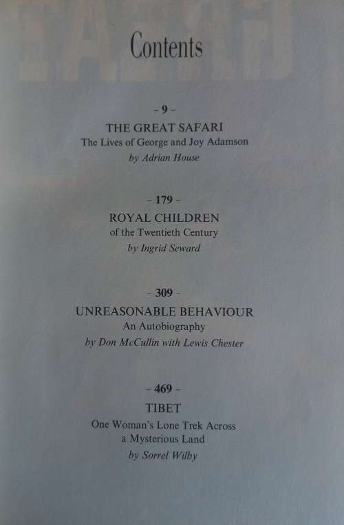 Today`s best non fiction