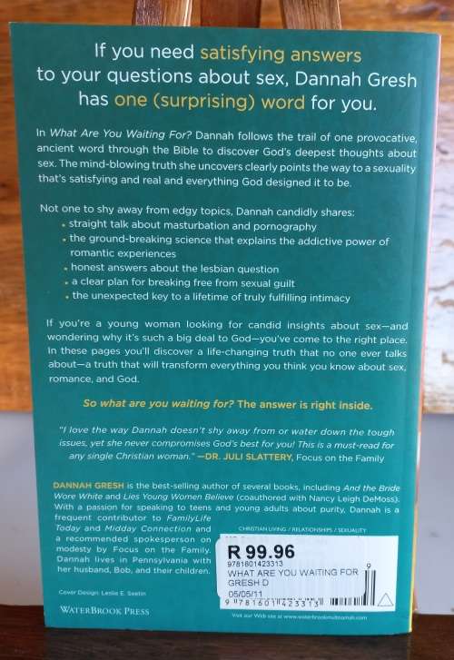 What are you waiting for by Dannah Gresh