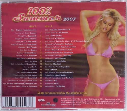100% Summer 2007 (2cd)