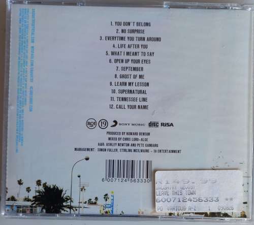 Daughtry - Leave this town cd