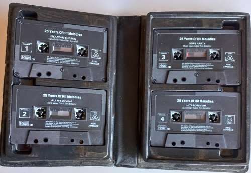 Great orchestras play 25 years of hit melodies - 4 tape box set