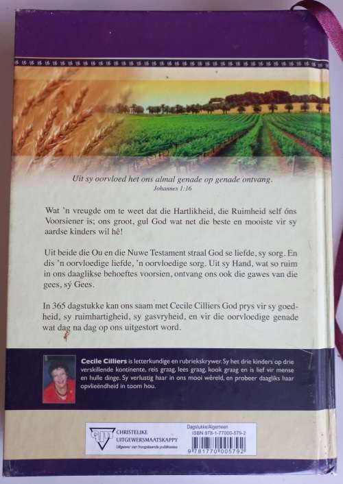 Uit Sy oorvloed deur Cecile Cilliers