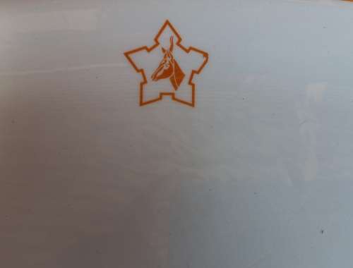 Vintage SANDF plate