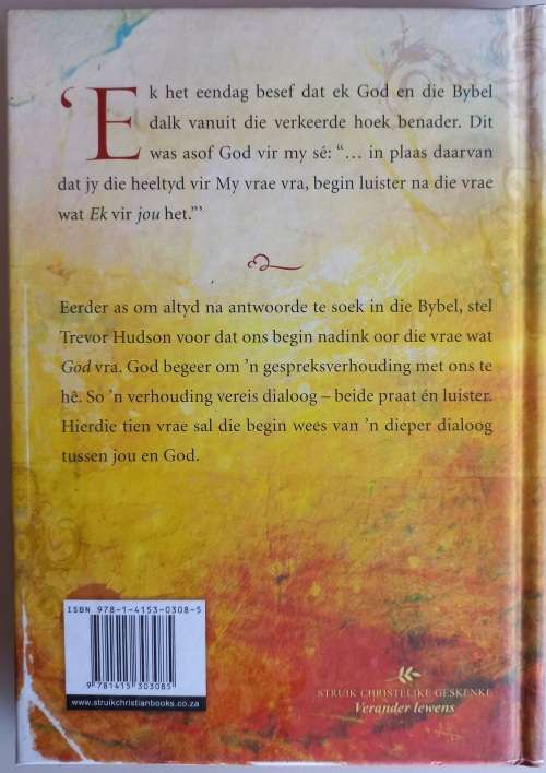 Vrae wat God ons vra deur Trevor Hudson