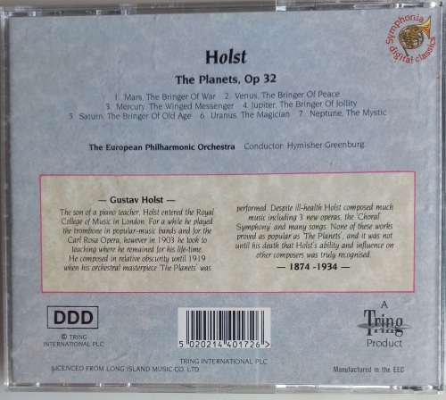 Holst - The planets cd