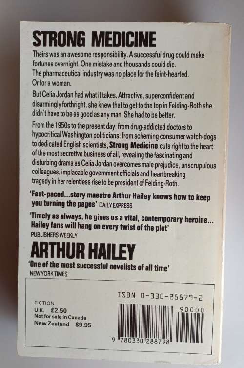 Strong medicine by Arthur Hailey
