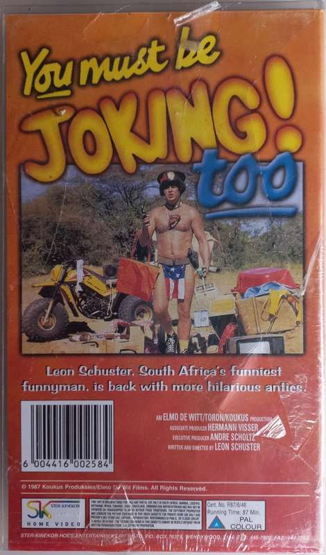 You must be joking too VHS *sealed*