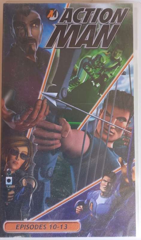 Action man episodes 10-13 VHS