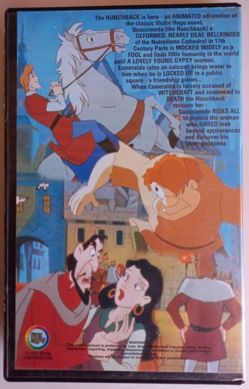 The Hunchback of Notre Dame VHS