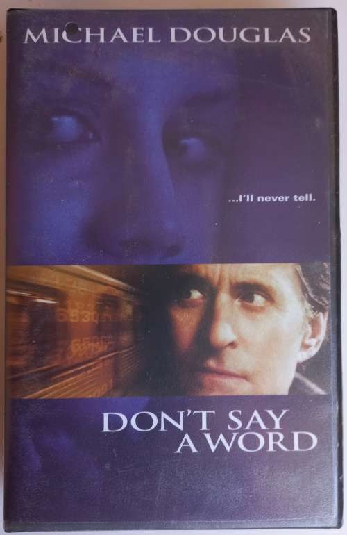 Don`t say a word VHS