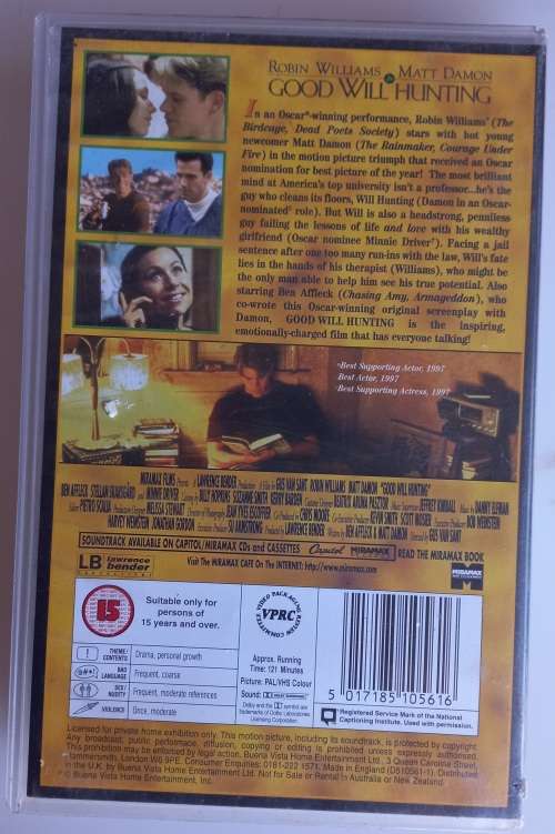 Good will hunting VHS