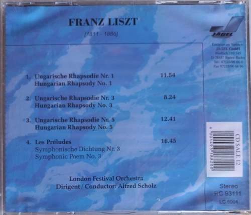 Franz Liszt 1811-1886 cd