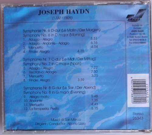 Joseph Haydn 1732-1809 cd