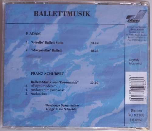Ballettmusik cd