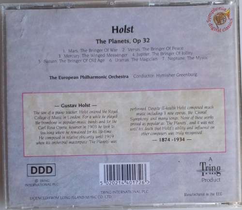 Holst - The planets cd
