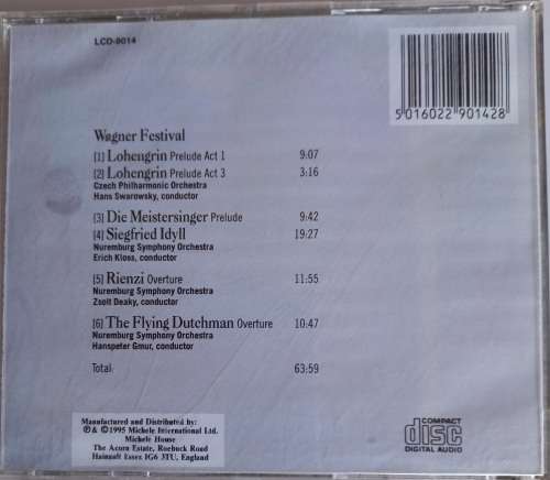 Wagner festival cd