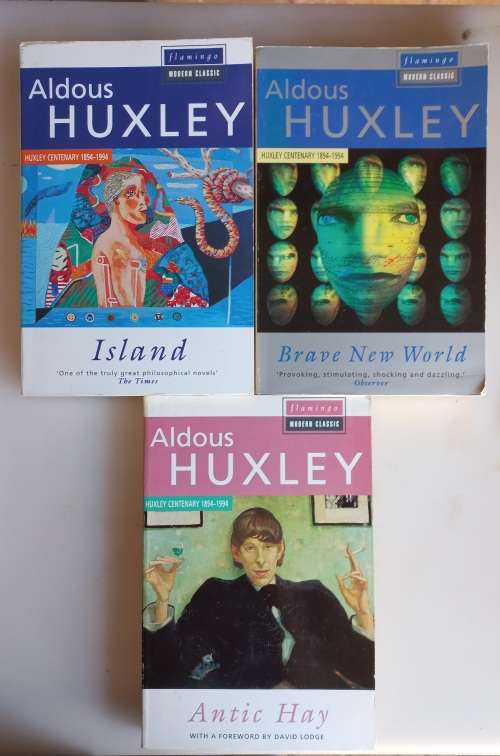 3 x Aldous Huxley books
