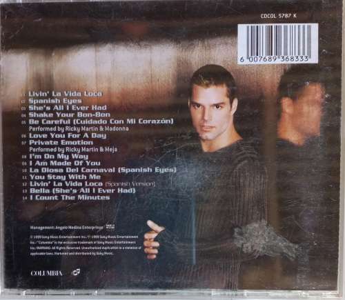 Ricky Martin cd