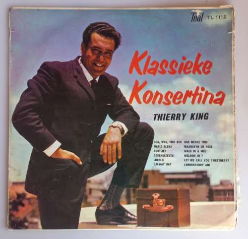 Thierry King - Klassieke konsertina LP