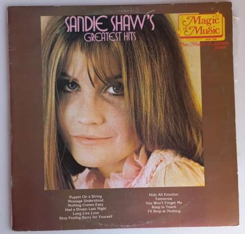 Sandie Shaw`s greatest hits LP