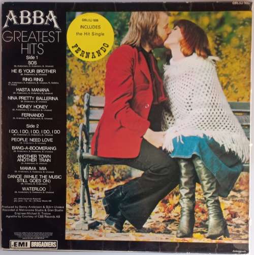 Abba greatest hits LP