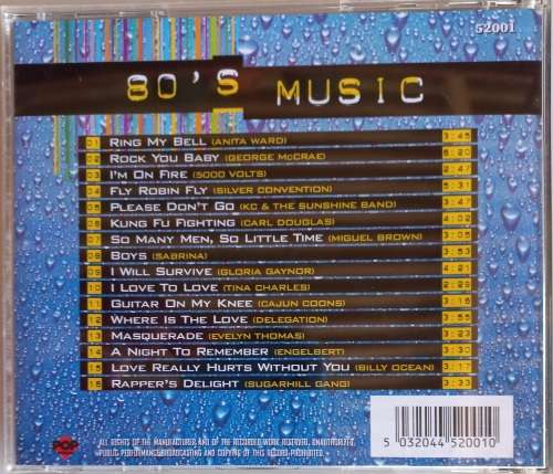 80`s music cd