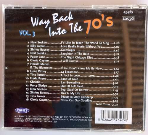 Way back into the 70`s vol 3 (cd)