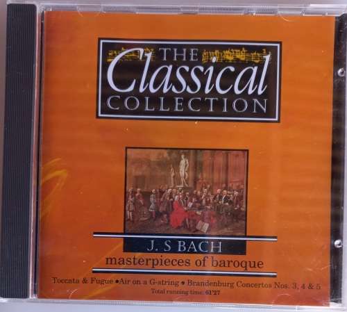 JS Bach - Masterpieces of baroque cd