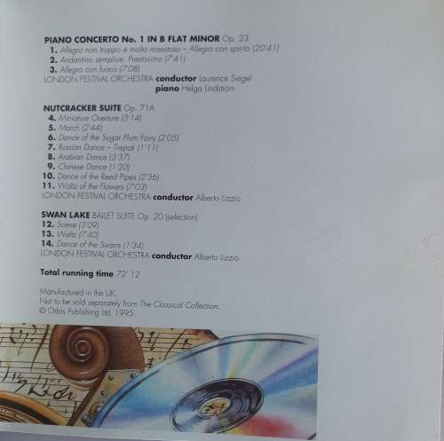 Tchaikovsky - The masterpieces cd