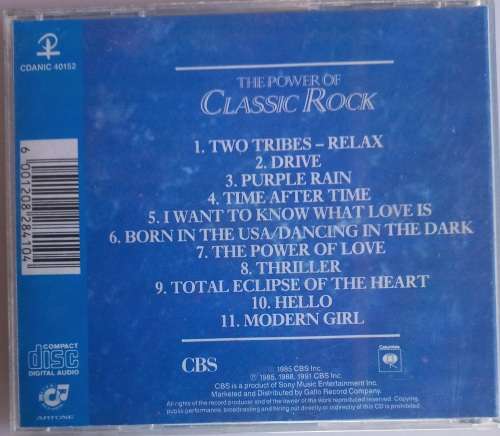 The power of classic rock cd