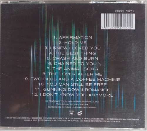 Savage Garden - Affirmation cd