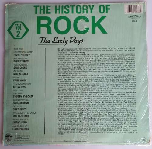 The history of rock vol 2 LP