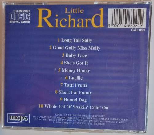 Little Richard - Greatest hits cd