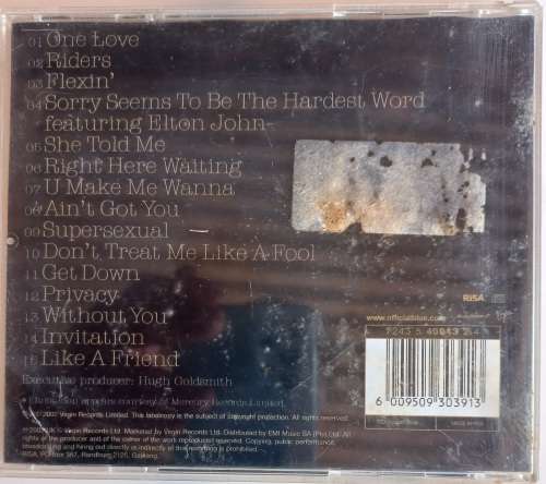 Blue - One love cd