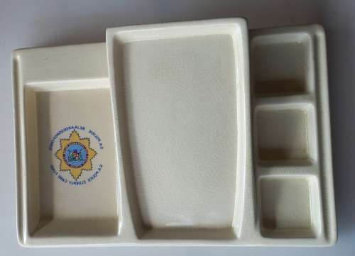 Vintage SA Police elderly-care fund desk organizer