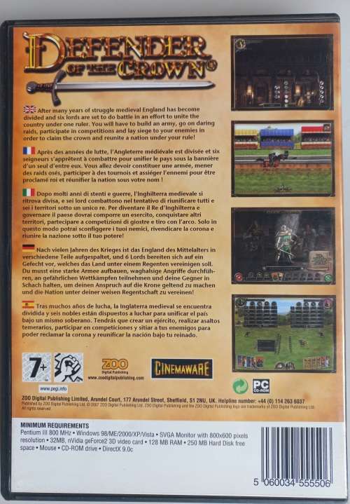 Defender of the crown PC