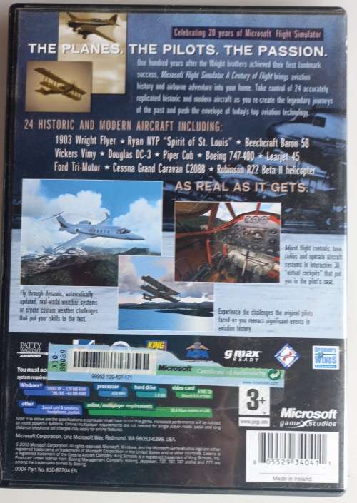 Flight simulator 2004 PC