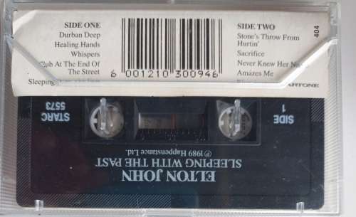 Elton John - Sleeping with the past tape