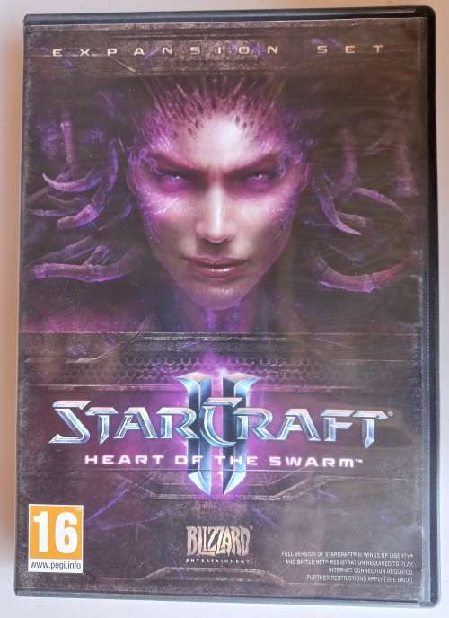 Starcraft II Heart of the swarm expansion set PC