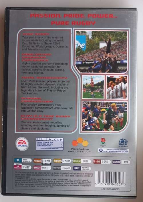 Rugby 2004 PC