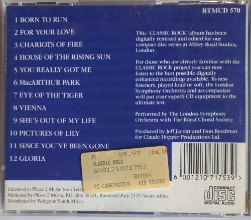 Rock symphonies cd