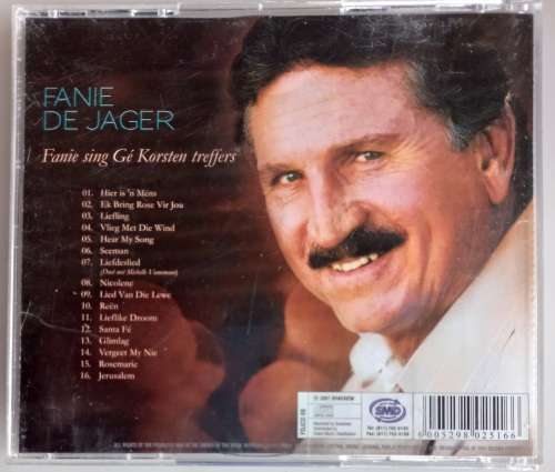 Fanie de Jager - Fanie sing Ge Korsten treffers cd