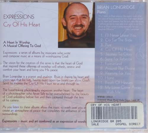 Expressions: Cry of His heart cd