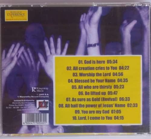 Worship experience 2003 cd