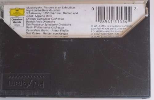 Walkman classics: Mussorgsky/Tchaikovsky tape