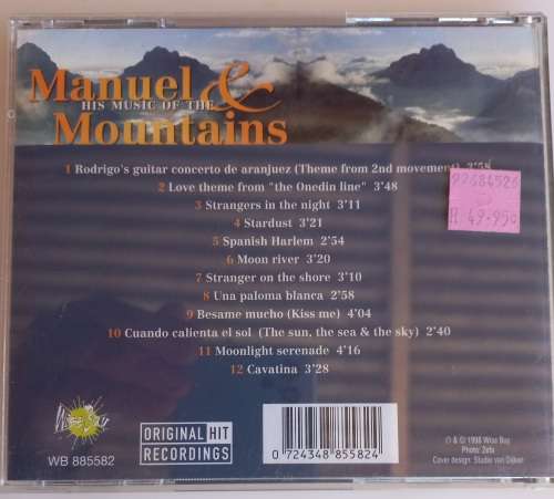 Manuel and his music of the mountains cd